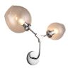 2-Globe Bubble Wall Lamp