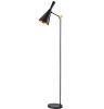 Jayda Tall Floor Lamp - Black