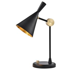 Jayda Tall Table Lamp - Black