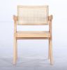 Maxence Dining Armchair - Ash / Natural Rattan
