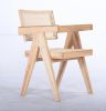 Maxence Dining Armchair - Ash / Natural Rattan