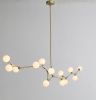 Hendrix Chandelier - 14 Bulbs - Gold
