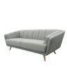 Alice 3-Seater Sofa - Light Grey