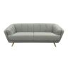 Alice 3-Seater Sofa - Light Grey