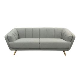 Alice 3-Seater Sofa - Light Grey