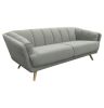 Alice 3-Seater Sofa - Light Grey