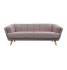Alice 3-Seater Sofa - Pink