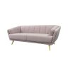 Alice 3-Seater Sofa - Pink