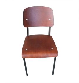 AnaÃ¯s Chair - Walnut Seat/Back & Black Frame