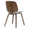 Avarie Dining Chair - Dolphin & Cocoa