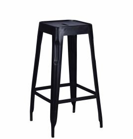 Bastille Bar Stool Black - Iron
