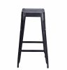 Bastille Bar Stool Grey - Iron
