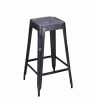 Bastille Bar Stool Grey - Iron