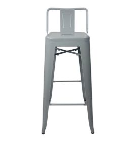 Bastille Bar Stool Low Back Chair