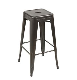 Bastille Counter Stool 66cm - Gunmetal
