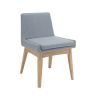 Chanel Dining Chair - Aquamarine & Natural
