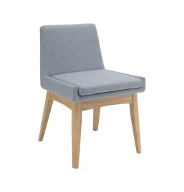 Chanel Dining Chair - Aquamarine & Natural