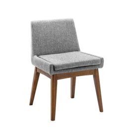 Chanel Dining Chair - Pebble & Cocoa
