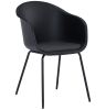 Colleen Dining Armchair - Black