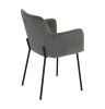 Desta Dining Armchair - Steel