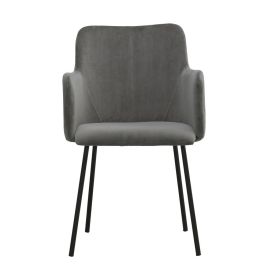 Desta Dining Armchair - Steel