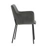 Desta Dining Armchair - Steel