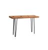 Driftwood Solid Acacia Console Table with Hairpin Legs