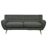 Ebba 3-Seater Sofa - Grey