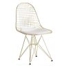 Eiffel Gold Wire Chair - Metal