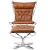 Einar Chair with Ottoman
