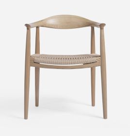 Embla Chair - Ash Wood & Natural Cord Seat