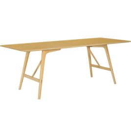 Fidel Rectangular Dining Table - Oak