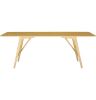 Fidel Rectangular Dining Table - Oak