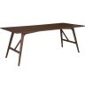 Fidel Rectangular Dining Table - Walnut