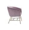 Galen Lounge Chair - Rosa Velvet