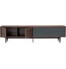 Houston 2.0M Media TV Cabinet - Walnut