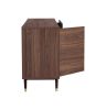 Houston Sideboard - Walnut & Gunmetal Grey