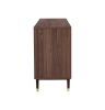 Houston Sideboard - Walnut & Gunmetal Grey