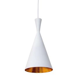 Jayda Tall Pendant Lamp - White