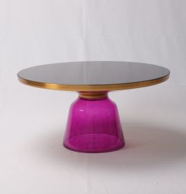 Karin Table Coffee Table - Gold & Purple