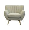 Lilly 1-Seater Lounge Chair - Beige