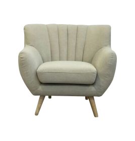 Lilly 1-Seater Lounge Chair - Beige