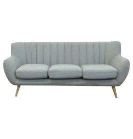 Lilly 3-Seater Sofa - Light Grey