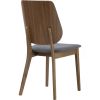 Lotfi Dining Chair - Grey & Cocoa