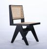 Maxence Dining Chair - Black / Natural Rattan