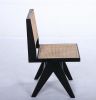 Maxence Dining Chair - Black / Natural Rattan