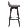 Mora Bar Chair - Chestnut & Dark Chestnut