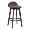 Mora Bar Chair - Chestnut & Dark Chestnut