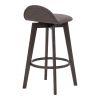 Mora Bar Chair - Chestnut & Dark Chestnut