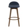 Mora Bar Chair - Navy & Cocoa